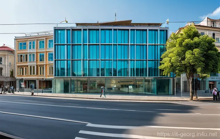 조지아의 보건 시스템 - **Prompt:** "A vibrant, panoramic view of Tbilisi's city center, artfully illustrating the dual natu...