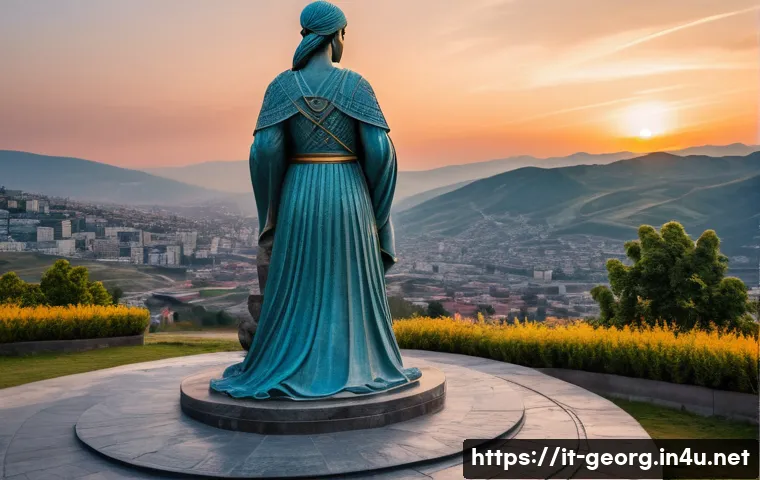 조지아의 기념비적 조각품 관련 이미지 1