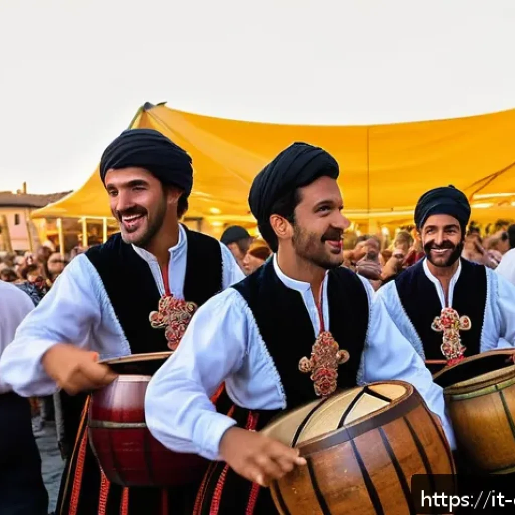 조지아의 주요 도시 축제 - A vibrant urban street festival in Georgia during the Festa della Vigna, showcasing traditional musi...
